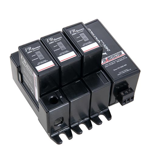 AC Surge Protector SPD I2R DIN-Rail 3 kA Surge Counter