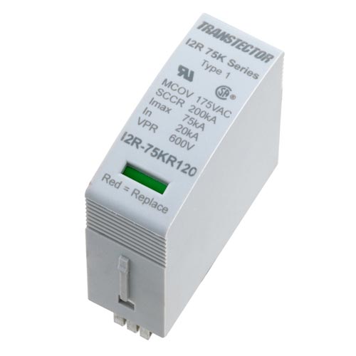 AC Surge Protector SPD I2R DIN-Rail 3 kA Surge Counter