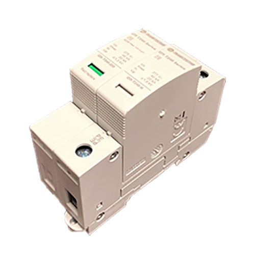AC Surge Protector SPD I2R-T240 DIN-Rail 230 Vac Single-Phase + CM MOV, GDT  40 kA, IEC 61643-11 Class II, CE, RoHS