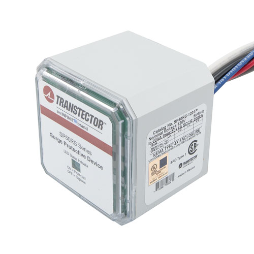 AC Surge Protector SPD SP PLUS Brick 120 Vac Single-Phase MOV 50 kA, TAA