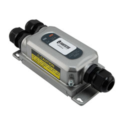 PoE Injector, Metal Industrial IP67 Outdoor, Gigabit, 802.3bt 802.3at+, 1-Port, 60W, 55V, Type 3 PSE, End-span or Mid-span