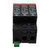 AC Surge Protector SPD I2R-50K DIN-Rail 240 Vac Three-Phase Delta MOV 50 kA, UL 1449 5th Ed. Type 1ca