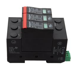 AC Surge Protector SPD I2R-50K DIN-Rail 208/120 Vac Three-Phase Wye MOV 75 kA, UL 1449 5th Ed. Type 1ca