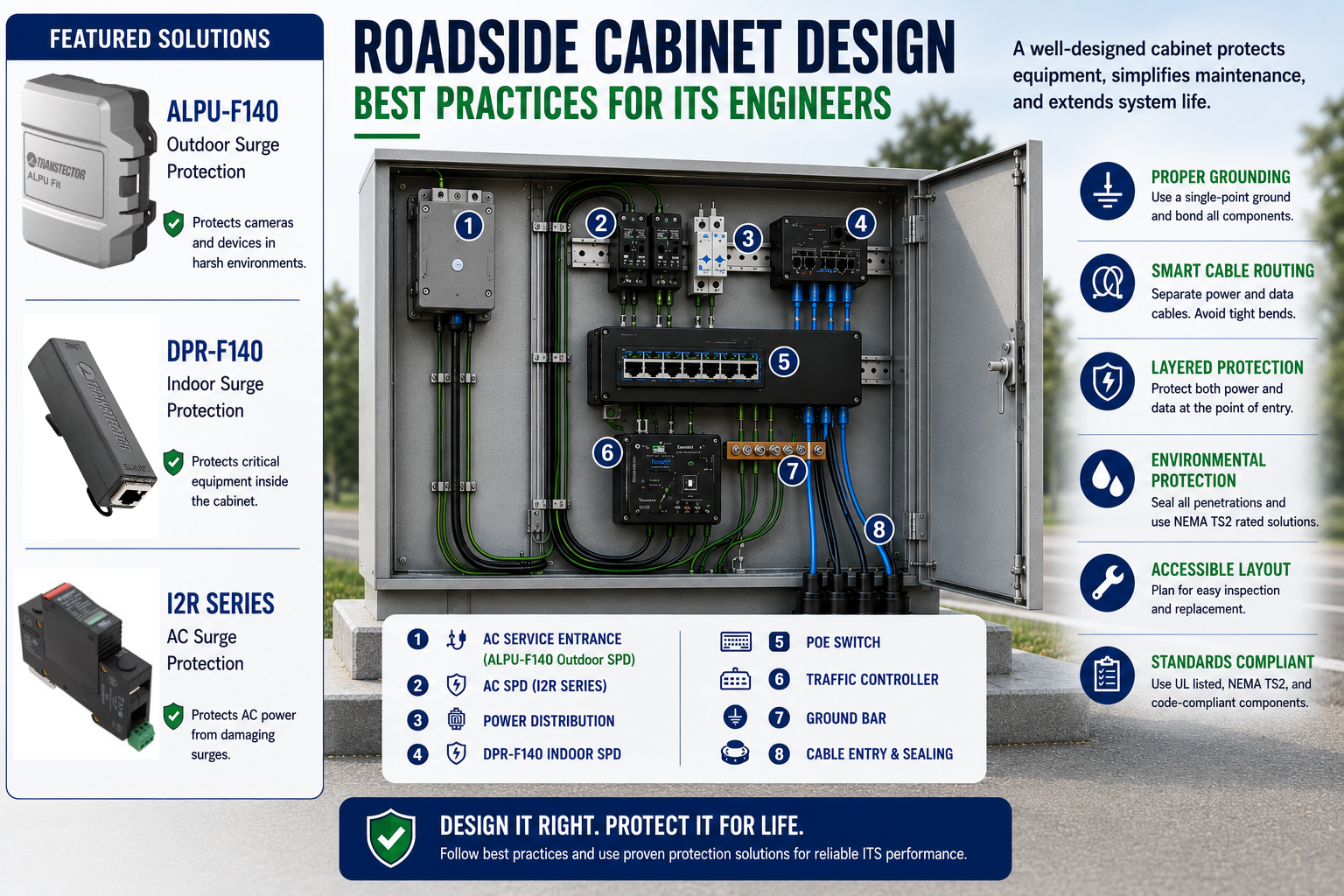Roadside Cabinet Design: Best Practices for ITS Engineers